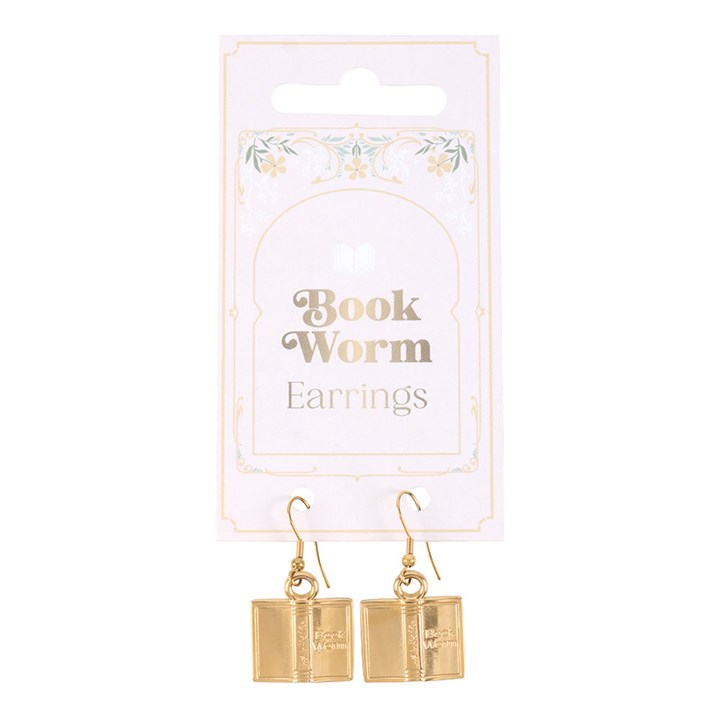 Book Earrings