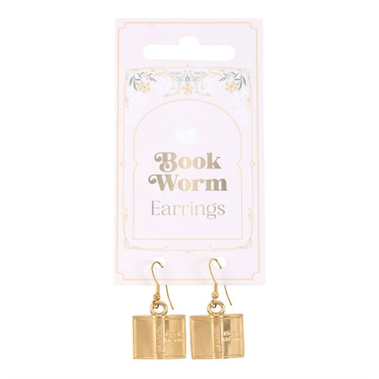 Book Earrings