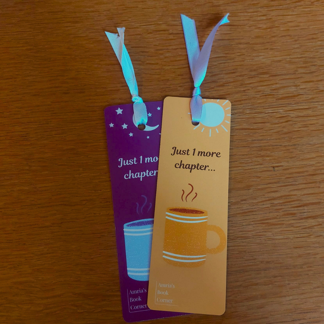 "Just One More Chapter" Bookmark