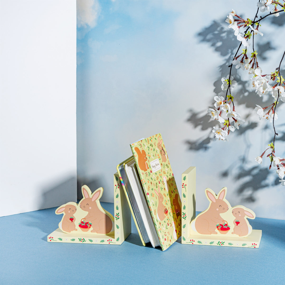 Children's Bunny Bookends